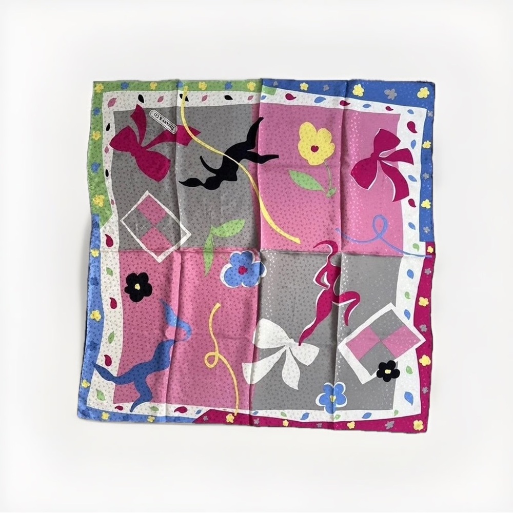 Vintage Tiffany & Co Silk Scarf